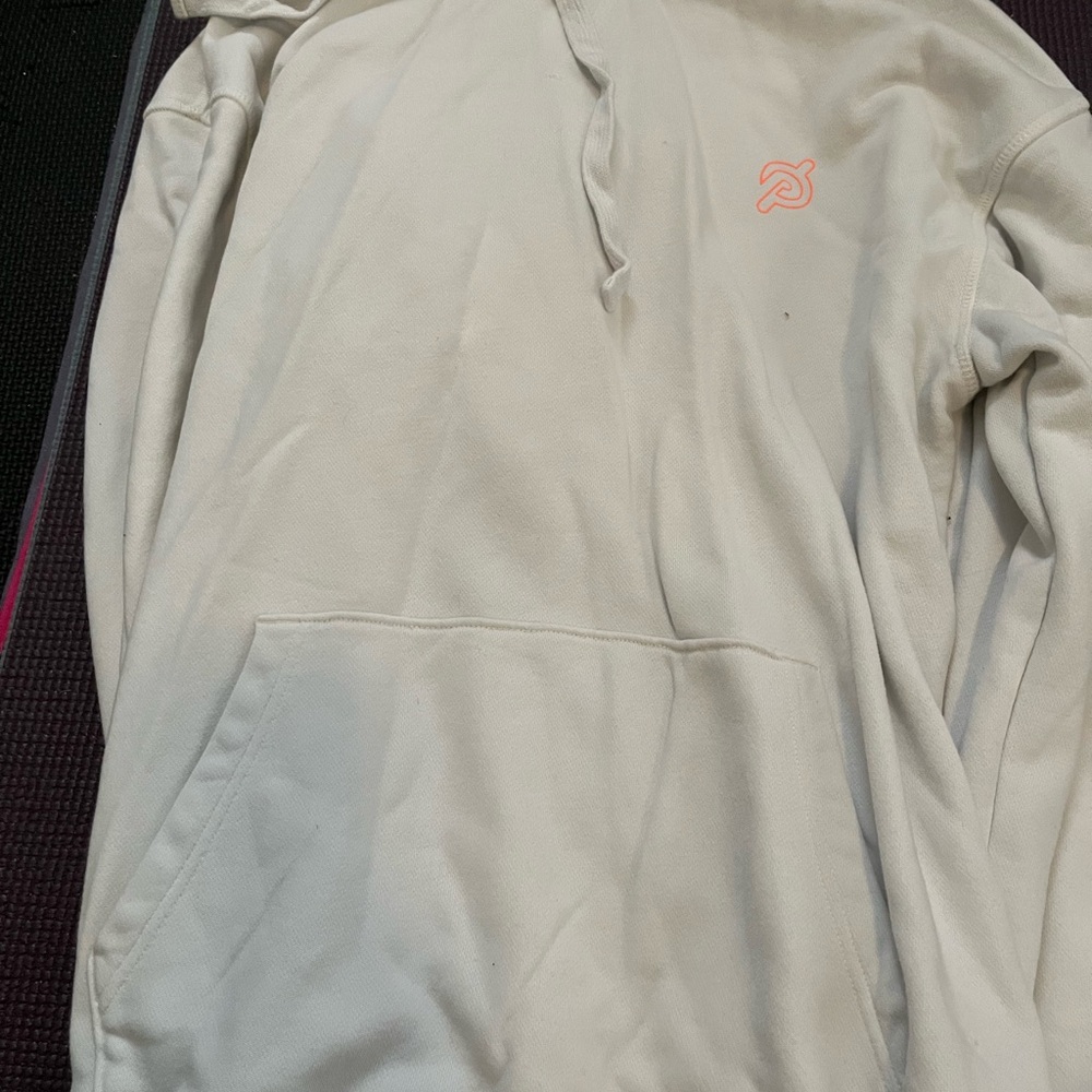 Peloton Cream Hoodie